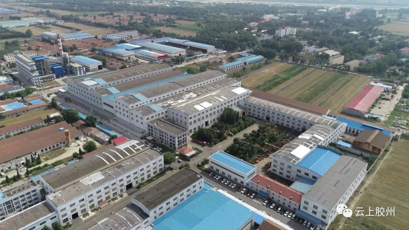 青岛365英国上市公司工厂鸟瞰